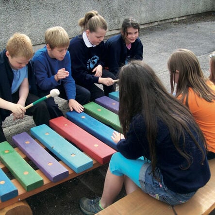 Coloured Giant Outdoor Xylophone  hi\-res