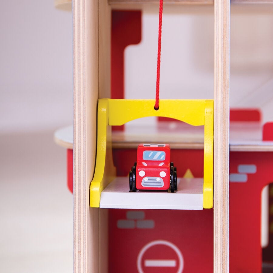 Wooden Small World Car Garage | Small World Buildings | TTS