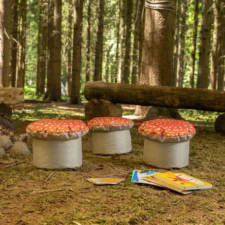 Nature Toadstool Seats  hi\-res