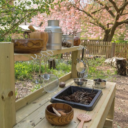 Outdoor Messy Play Wooden Mud Kitchen  hi\-res