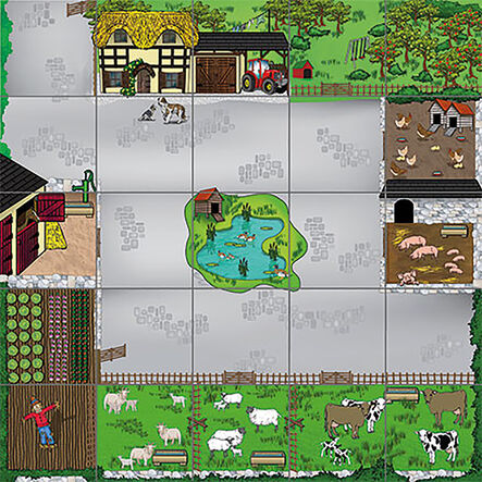 TTS Bee\-Bot® Farmyard Mat  hi\-res