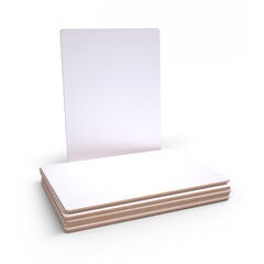 Show-Me Rigid Plain Whiteboards A4 10pk  Show-Me Rigid Plain Whiteboards A4 10pk  hi-res