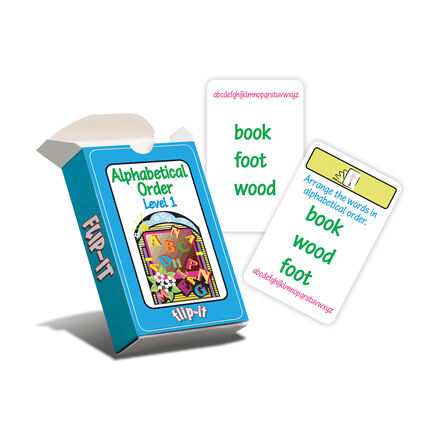 Flip\-It Alphabetic Ordering Level 1  hi\-res