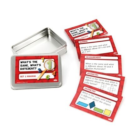 TTS What\'s The Same What\'s Different Activity Cards  hi\-res