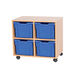 Mobile Double Tray Unit 4 Extra Deep  hi\-res