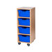 Mobile Single Tray Storage Unit 4 Deep  hi\-res
