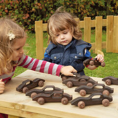 TTS Small World Outdoor Wooden Racing Cars 10pk  TTS Small World Outdoor Wooden Racing Cars 10pk  hi-res
