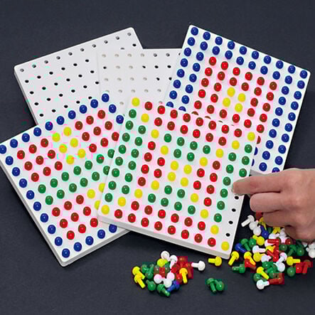 Colourful Peg Boards Pack  hi\-res