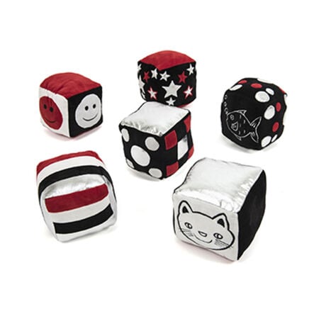 TTS Baby Black and White Soft Cubes 6pk  hi\-res