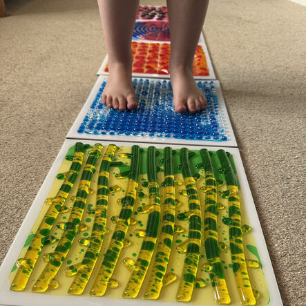 Textured Liquid Sensory Mats 6pk  hi\-res