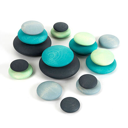 TTS Wooden Stacking Pastel Pebbles  hi\-res