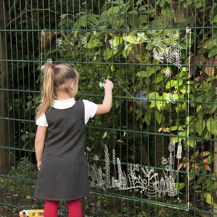 TTS Clear Acrylic Outdoor Nature Art Easel  hi\-res