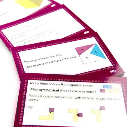 TTS Understanding Shapes Problem Solving Cards  hi\-res