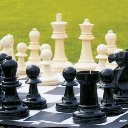 Large Outdoor Garden Chess Game with Chessboard  hi\-res