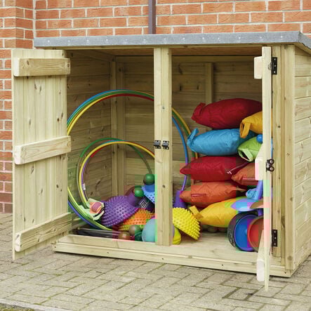 Outdoor Wooden Storage Cubby  hi\-res