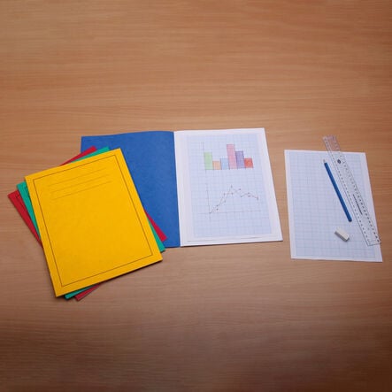 A4+ Classic Exercise Book Plain 80pg 50pk  hi\-res