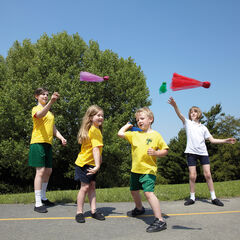 Floating Scarves with Bean Bag 6pk  Floating Scarves with Bean Bag 6pk  hi-res