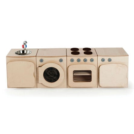 Millhouse Toddler Natural Wooden Kitchen 4pc  hi\-res