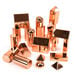TTS Rose Gold Metallic Mini Blocks 32pk  hi\-res
