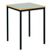 Welded Black Frame Square Tables 60x60cm  hi\-res