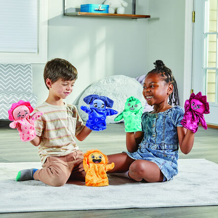 Feelings and Emotions Hand Puppets Set 1  hi\-res
