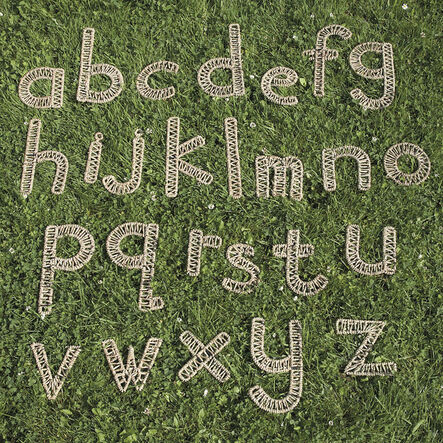 TTS Large Sea Grass Weaving Alphabet Set A\-Z  hi\-res