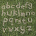 TTS Large Sea Grass Weaving Alphabet Set A\-Z  hi\-res