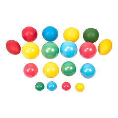 Large Mixed 18 Ball Pack and Net  hi-res