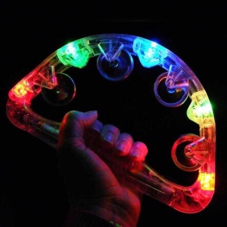 Sensory Light Up Tambourine 3pk  hi\-res