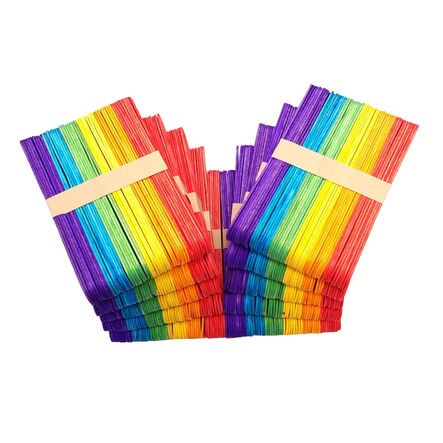 Jumbo Coloured Craft Sticks 500pk  hi\-res