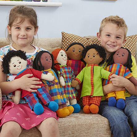 TTS Children of Our Community Cultural Diversity Dolls  hi\-res