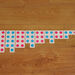 Coloured Spot Number Frames to 10 40pcs  hi\-res