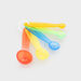 Translucent Rainbow Sand Water Colour Measuring Spoons 5pk  hi\-res
