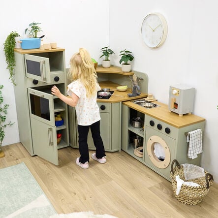 Modern Living Corner Packaway Kitchen Sage  hi\-res