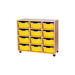 Mobile Triple Tray Storage Unit 12 Deep  hi\-res