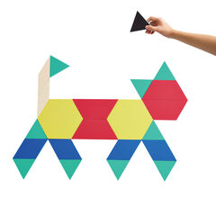 Giant Magnetic Pattern Blocks 49pcs  Giant Magnetic Pattern Blocks 49pcs  hi-res