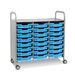 Callero Tray Trolley 24 Shallow Trays  hi\-res