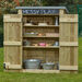 Outdoor Storage Shed with Chalkboard  hi\-res