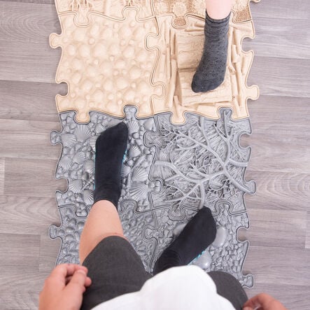 Happy Feet Natural Play Mats 8pk  hi\-res