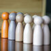 Wooden Multicultural Peg People 10pk  hi\-res