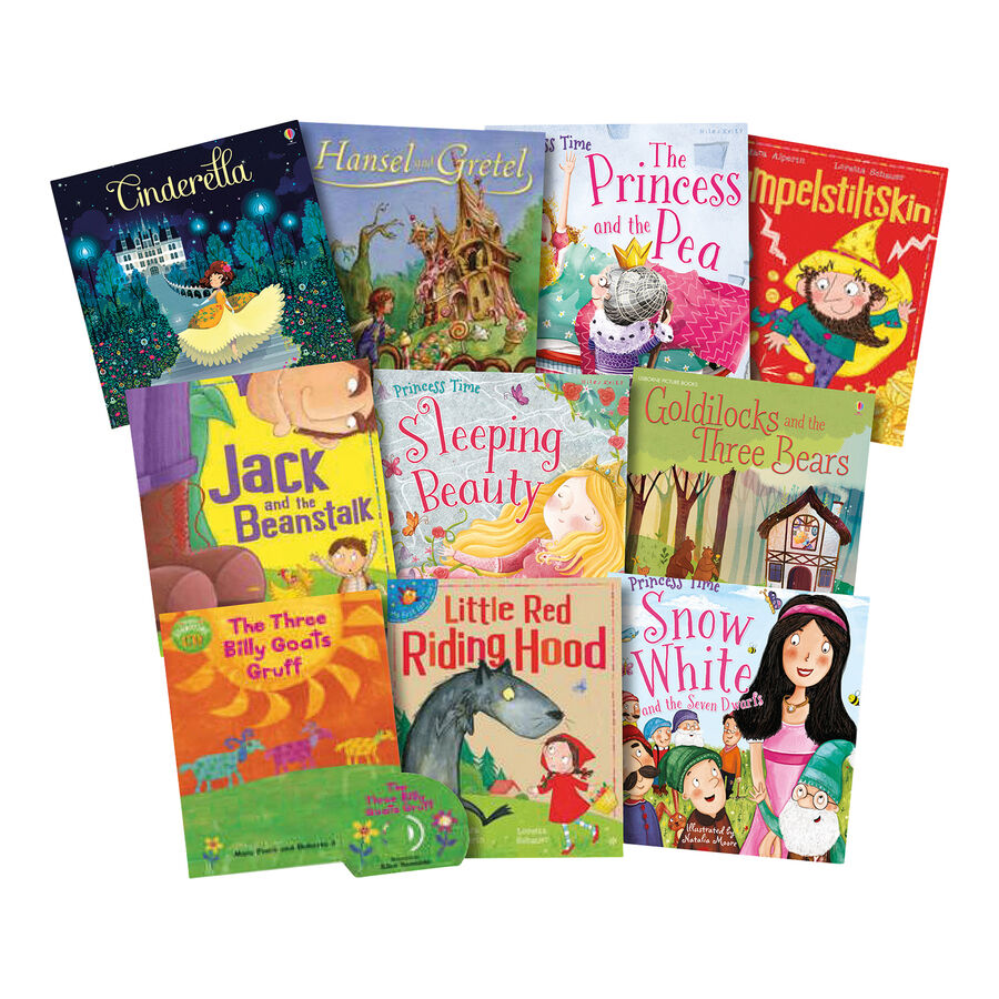 Traditional Tales 40冊 KS1 Traditional Fairy Tales Books 10pk | Reading | TTS