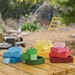 Rainbow Shape Wooden Blocks 16pk  hi\-res