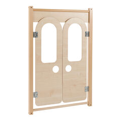 Millhouse Wooden Double Doors Role Play Panel  Millhouse Wooden Double Doors Role Play Panel  hi-res