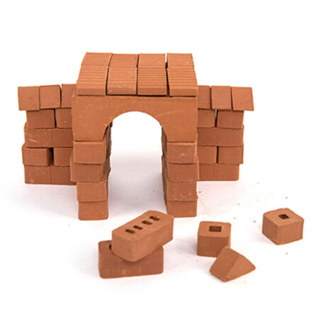 Bucket of Bricks and Building Materials 139pcs  hi\-res