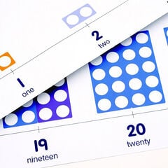 Numicon Display Number Line L286cm  Numicon Display Number Line L286cm  hi-res