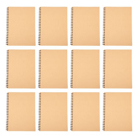 Pisces Jute Spiral Sketchbks A4 140gsm 12pk  hi\-res