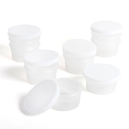 Small Plastic Pots with Lids  hi\-res