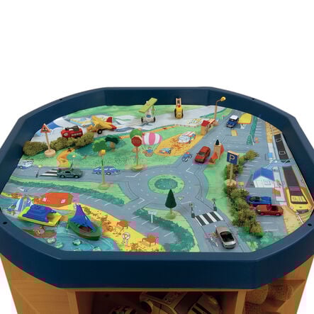 Small World Vehicles and Transport Tuff Tray Mat  hi\-res