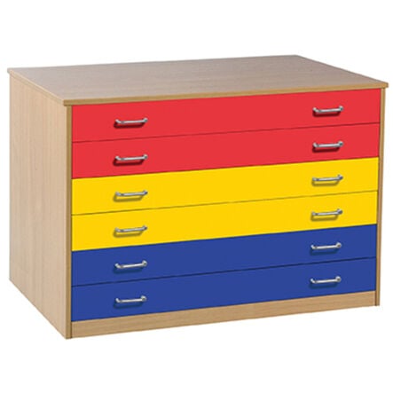 Paper Storage Six Drawer Unit  hi\-res