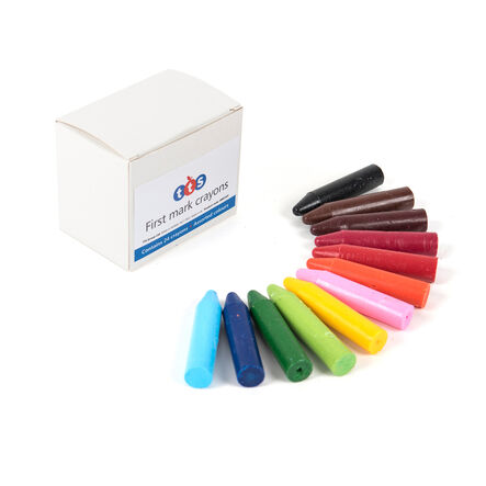 First Mark Crayons Assorted 144pk  hi\-res